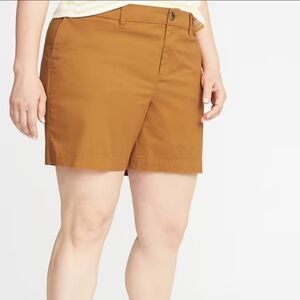 Mustard orange everyday shorts old navy 14